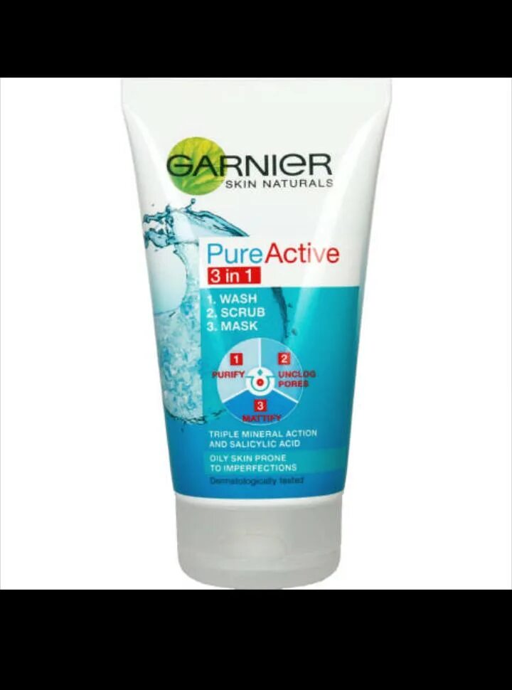 Скин скраб. Гарньер 3. Гарньер Pure Active face Wash. Garnier 3 в 1. Garnier Pure Active.