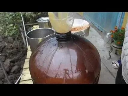 Как из домашнего сока яблочного сделать вино