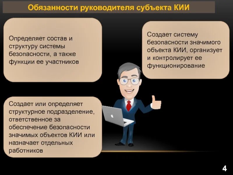 Ответственностью руководителя программы