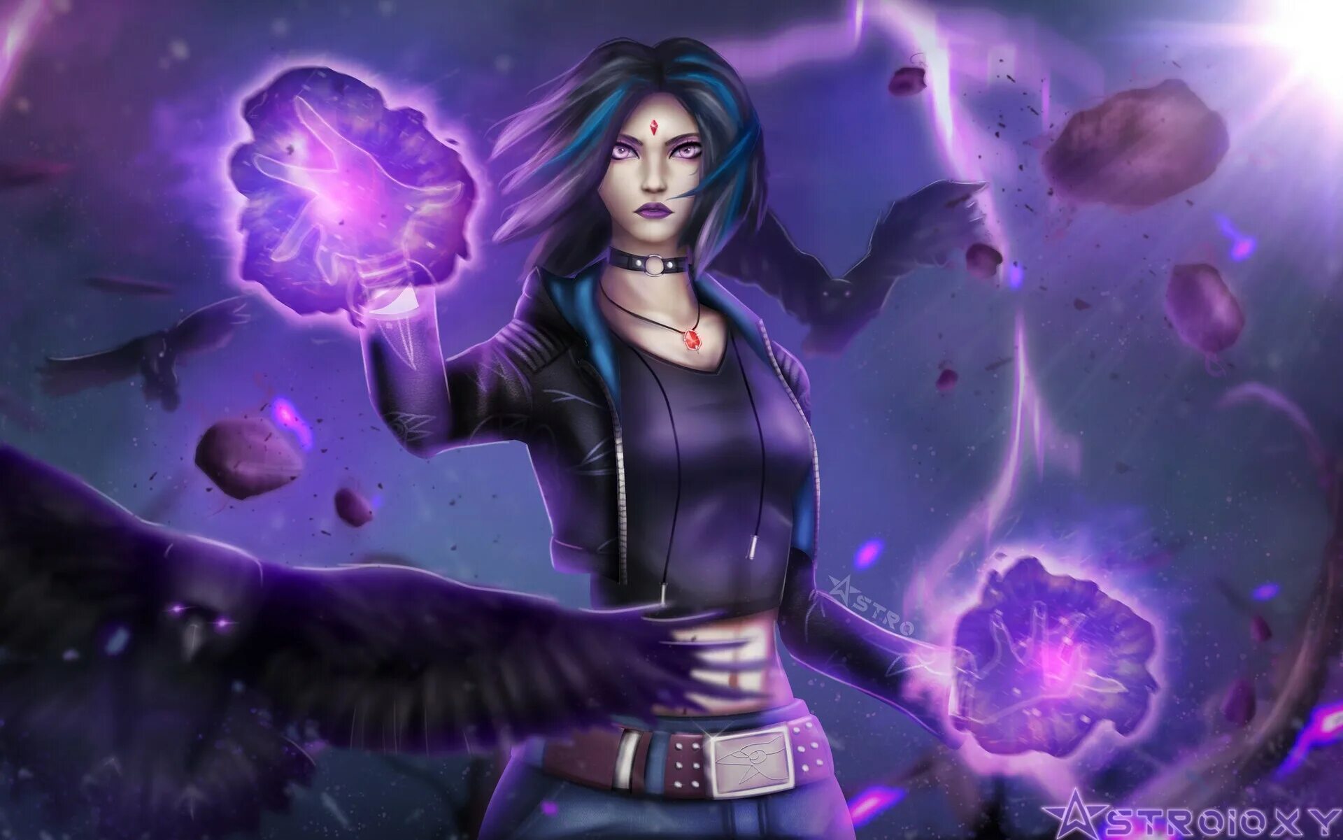 Raven dawn. Рейвен брэнвен. azarath metrion zinthos. fortnite raven dc. raven azarath metrion zinthos.
