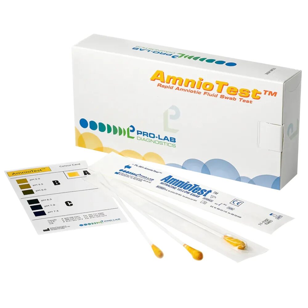 Амниотест Prolab Diagnostics (25 шт./упак.). Амниотест ТМ №100. Амниотест Prolab Diagnostics 25 шт./упак пр-ва. Амникатор амниотест. Тест полоски для определения вод