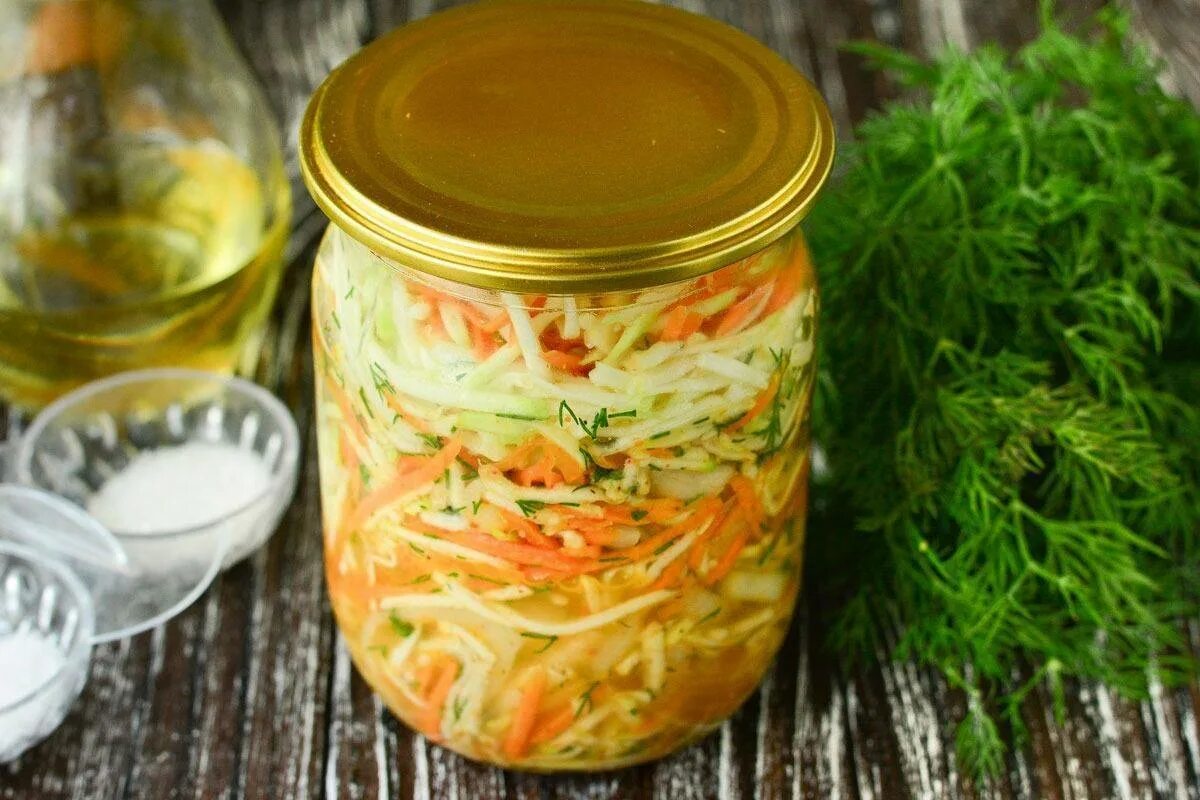 Кабачки по-корейски на зиму. Закуска из кабачков на зиму. Кабачки по корейски. Салат по корейски на зиму