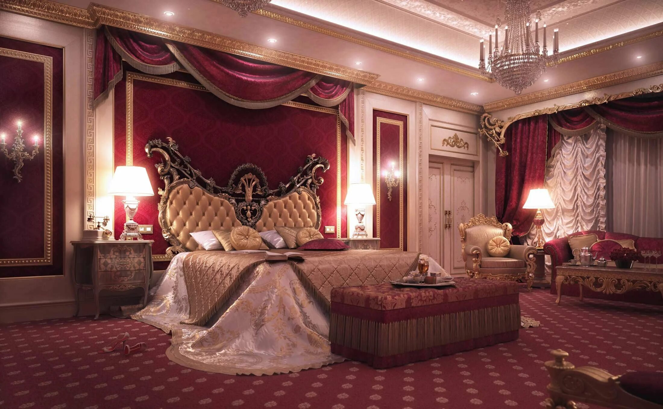 Royal bedrooms