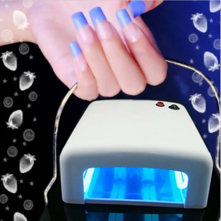 ногти без уф лампы