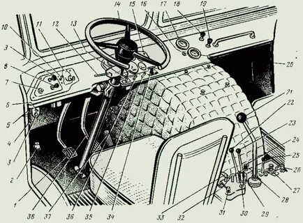 Передачи 66 схема газ