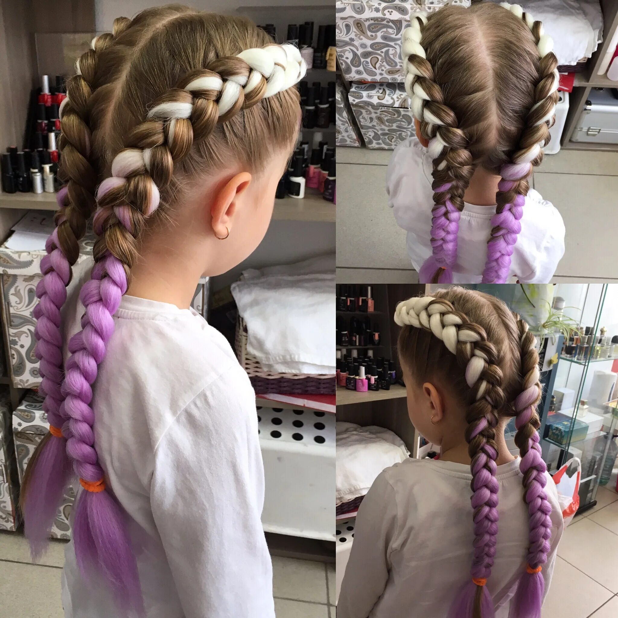 канекалон в хвост с косичкой. канекалон 2 косы. боксерские косички с канекалоном. 2 косы канекалон фиолетовый. детские канекалоны.