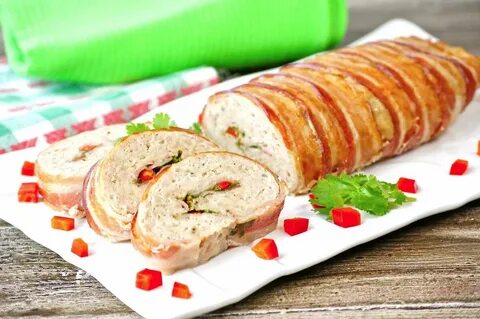 Рулет мяса курицы