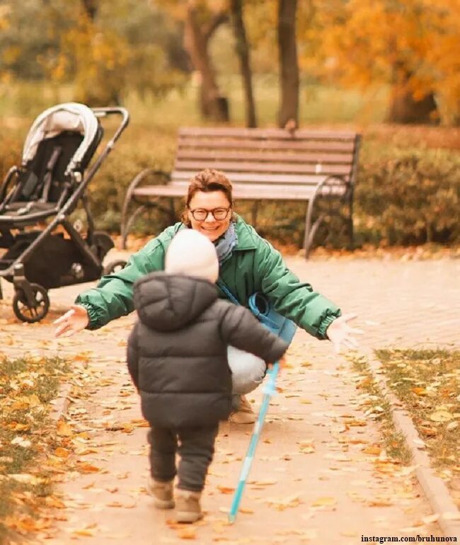 Брухунова родила второго ребенка