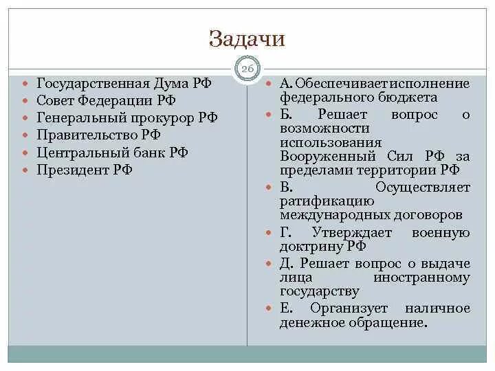 Задача 1 о государственной