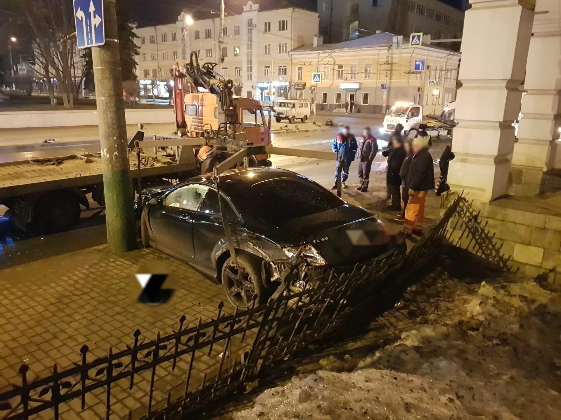 Происшествие в центре. Авария на улице Кирова Пенза.