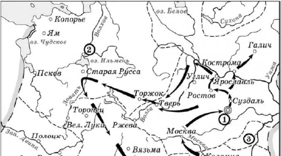 Походы Батыя карта ЕГЭ. Поход Батыя на Русь карта ЕГЭ. Поход Батыя на Русь карта. Нашествие Батыя на Русь карта ЕГЭ. Контурная карта нашествие батыя