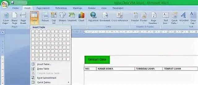 Vba word поля. Vba word поля