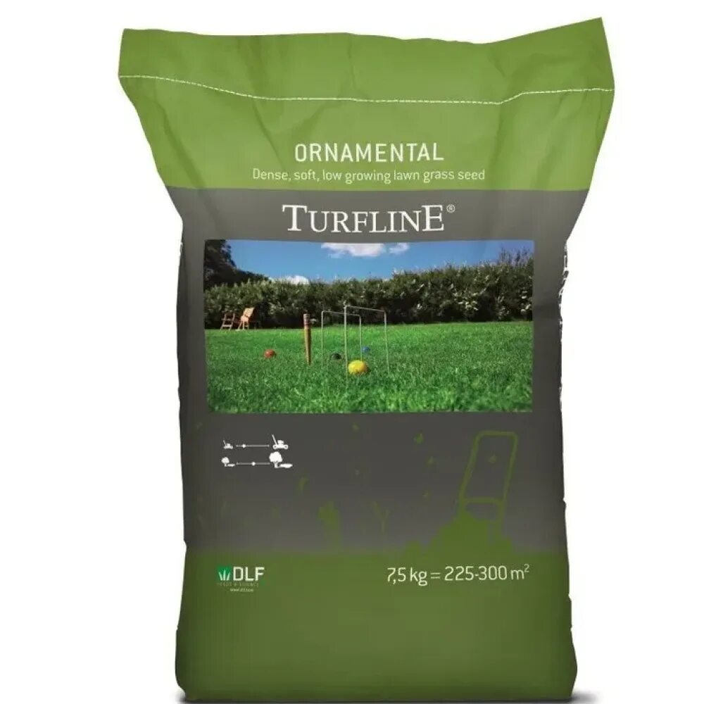 Семена для газона какие лучше. Turfline Lawn ornamental газонная трава 20 kg. Turfline газонная трава 7.5 кг. Семена газона DLF Turfline.