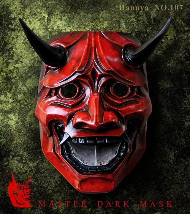 Маска Hannya Oni. Маска Hannya демон. Японская маска Hannya самурая. Oni демон маска.