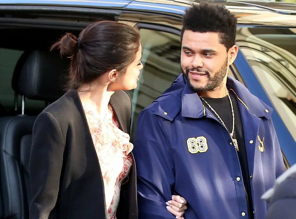 Weeknd selena. The weekend and selena.