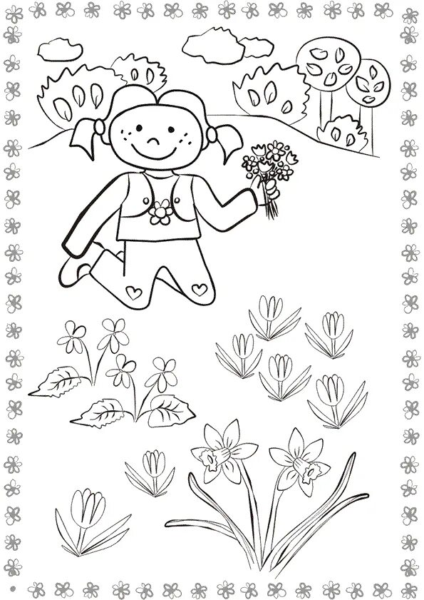 Spring worksheets for kids