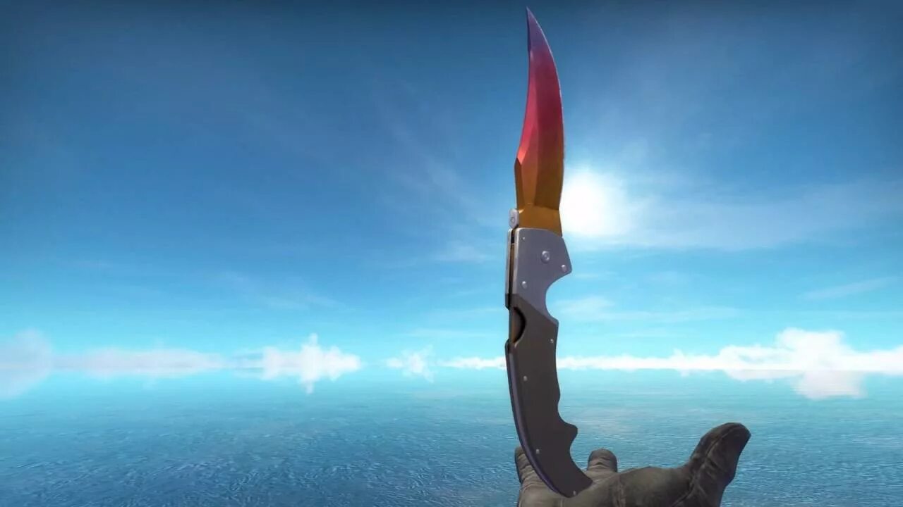 Фальшион нож КС. Нож Фальшион градиент. Фальшион Марбл фейд. Falchion Knife CS go. Фальшион волны