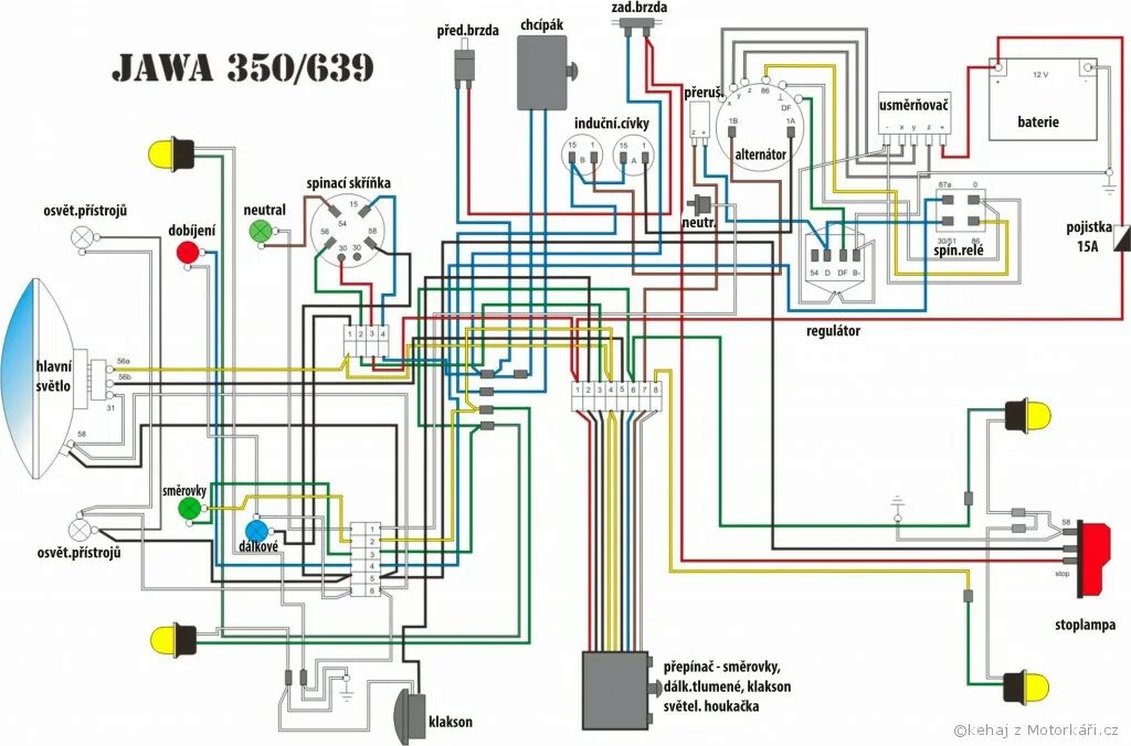 Схема ява 638. Схема электрооборудования Ява 638 12в. Схема проводки Ява 638 12v. Электрическая схема Ява 638 12 вольт. Эл проводка Ява 638.