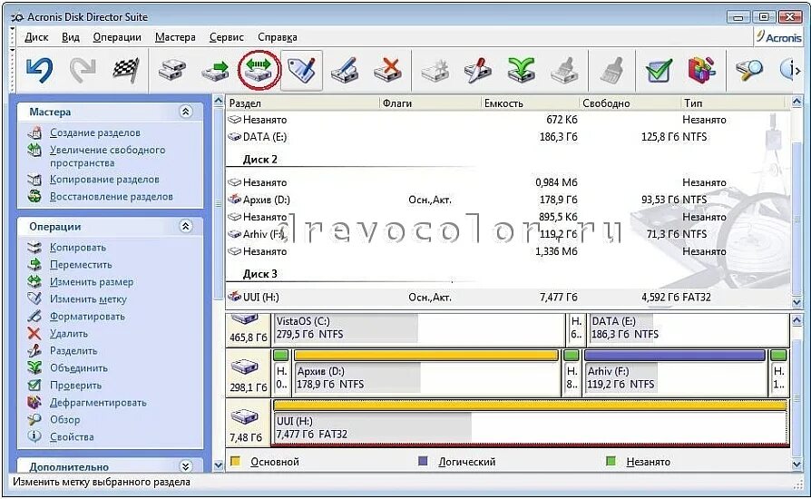 Disk director suite. Disk director suite