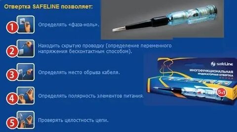 Инструкция пробник отверткой