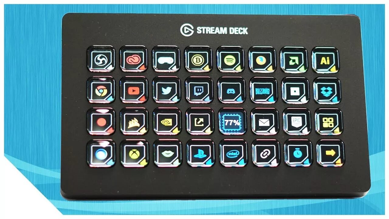 Клавиатура Stream Deck. Elgato Stream Deck XL. Клавиатура Elgato Stream Deck XL. Stream Deck XL С 32.