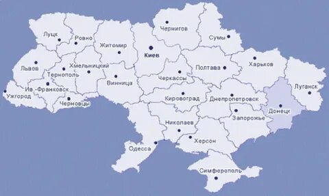 Карта украины 2025