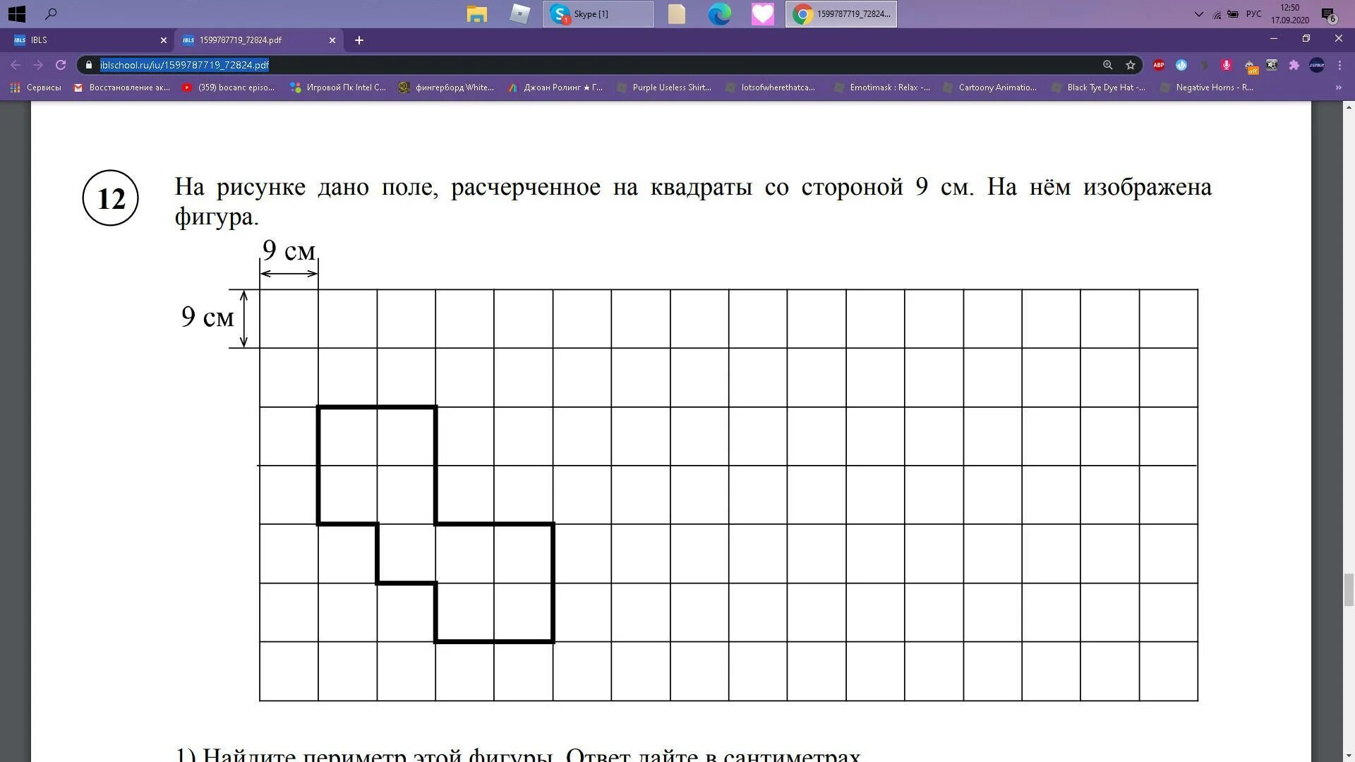 Впр по математике 4 класс найти периметр. Расчерченное поле на квадратики. На рисунке дано поле расчерченное на квадраты со стороной 9 см. На рисунке дано поле расчерченное на квадраты со стороной 4 см. На рисунке дано поле расчерченное на квадраты со стороной 6 см.