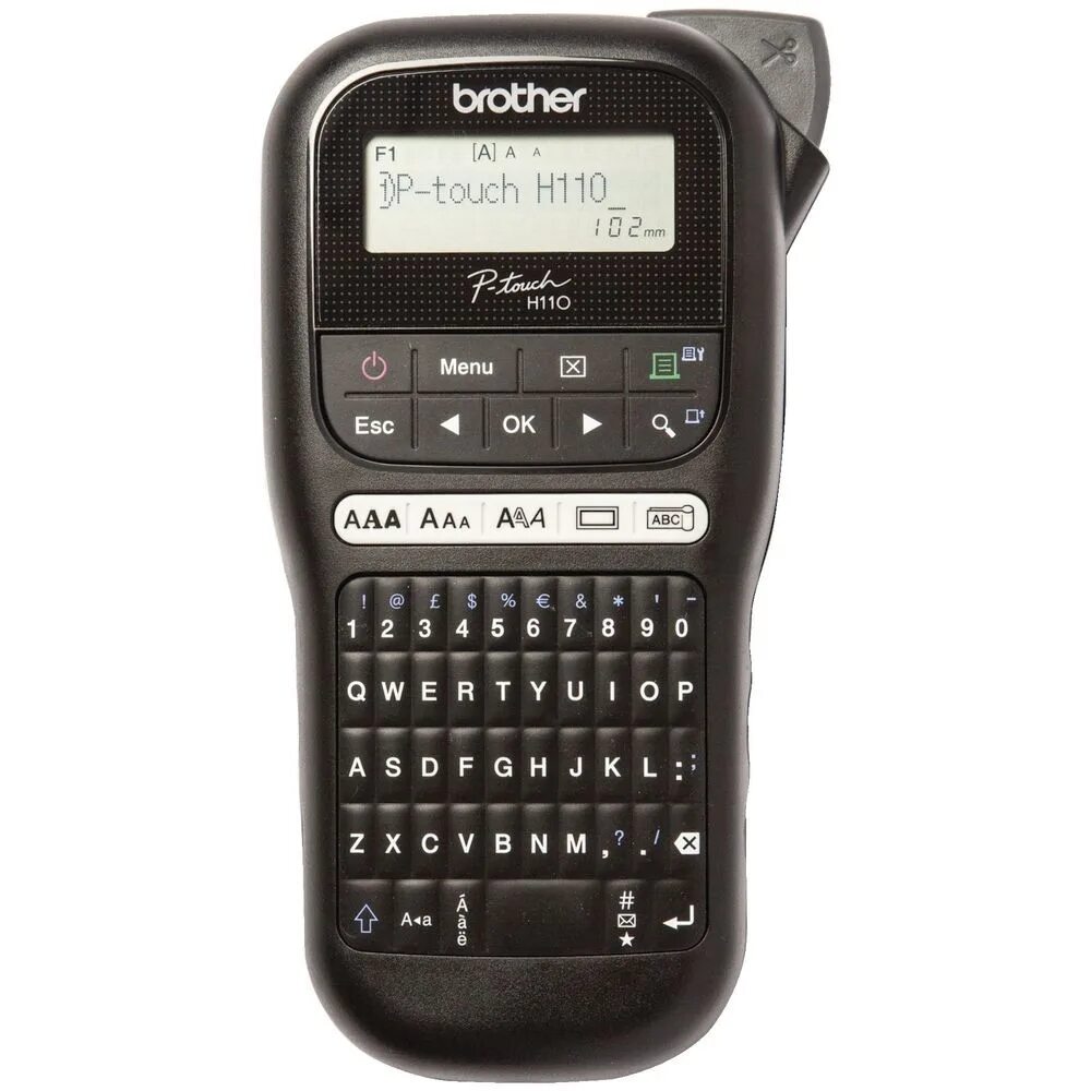 Ручной принтер для наклеек. Принтер brother pt-h110. brother p-touch pt-h110. термопринтер brother p-touch pt-h110. принтер этикеток brother p-touch h110.