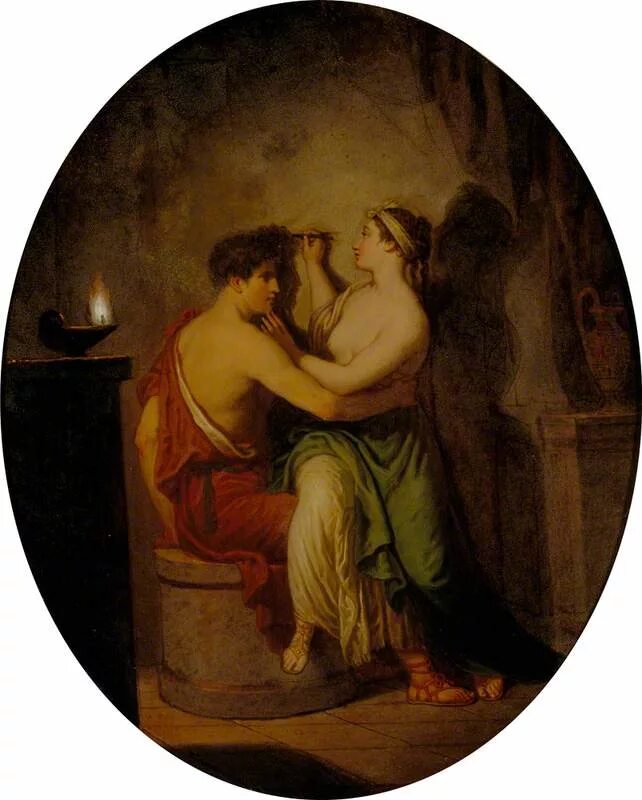 Возникла картина. Аллен, Дэвид (художник). Дэвид Алан возникновение рисунка. Дэвид Аллен the Origin of Painting. Дэвид Аллен художник картины.