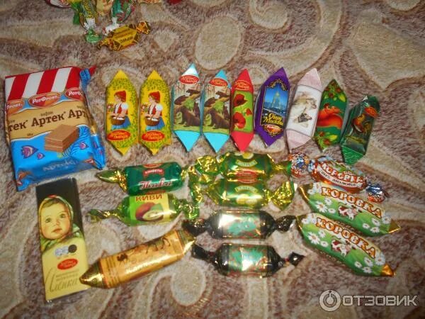 Старые конфеты детства
