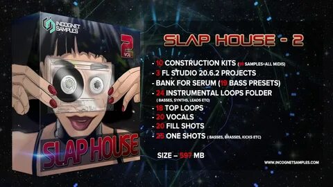 Slap house drum kit