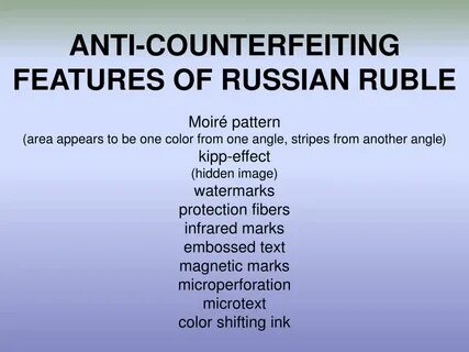 Russian features