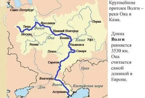Река волга бассейн