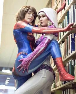 "Spider-Woman and Spider-Gwen " Spider Girl, Spider Women, Steamp...