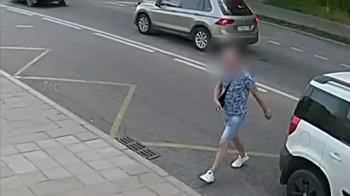 Догнал сбившего