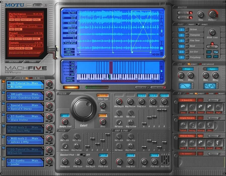 Performance master. Motu mk2 Soft. Сэмплер VST. VST инструменты. Лучшие VST инструменты.