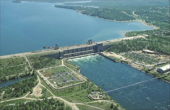Ангара водохранилище