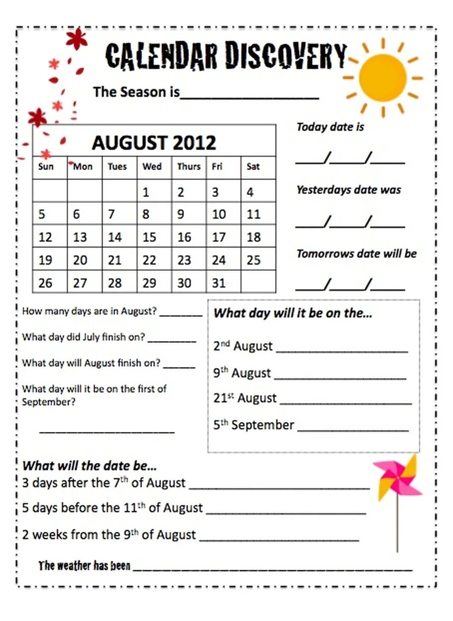 Dates упражнения. Calendar Worksheet. Months activities. Dates and months Worksheets. Datetime month