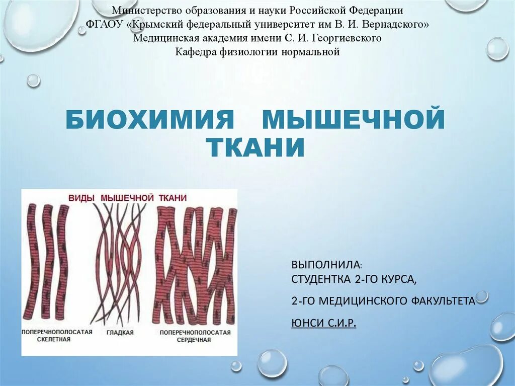 Мышечная ткань белки