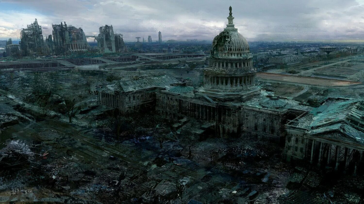 Мир без запада. Капитолий Вашингтон фоллаут. Фоллаут 3 Вашингтон. Fallout 3 Капитолий. Фоллаут 3 город.