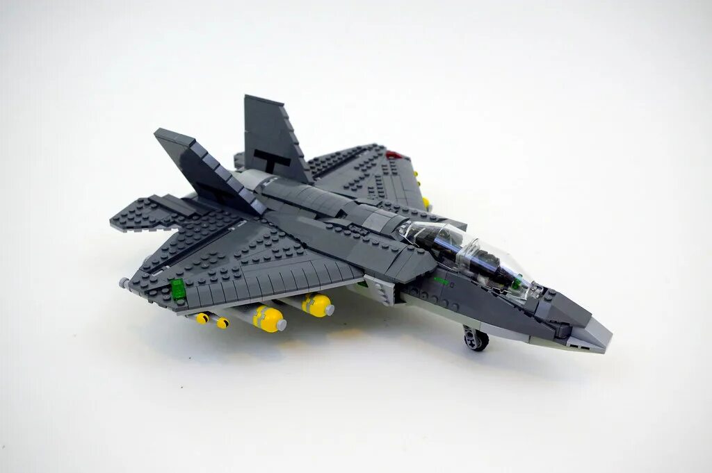 Истребитель из лего самоделка All sizes Micro Fighter Jet Flickr Photo Sharing! Lego, Fighter jets, Fighter