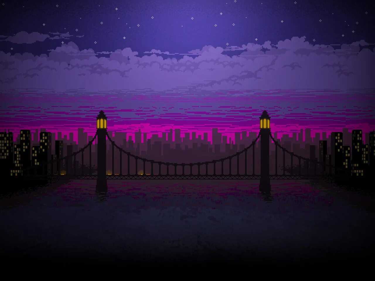 2 1024 1024 8 бит. Фон профиля. Пиксельный фон. Пиксельные обои. Фиолетовый город.