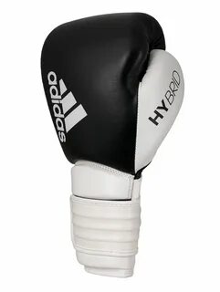 adidas boxing glove Hybrid 300 ADIH300 blackwhite Pro Boxing Gloves Boxing...