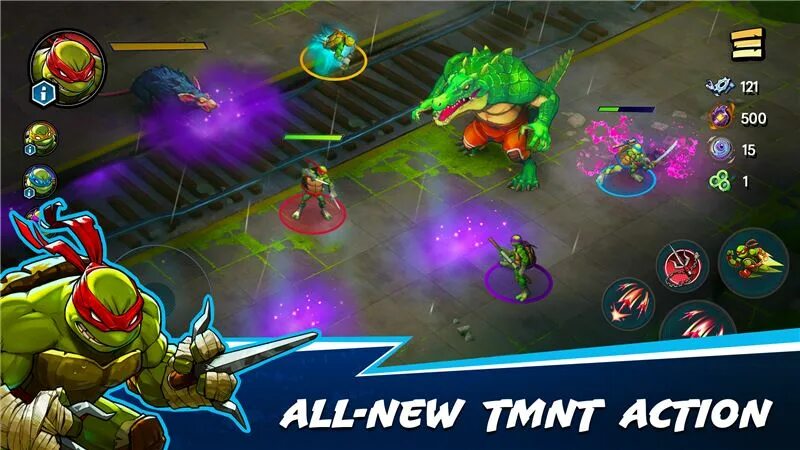 Teenage Mutant Ninja Turtles Андроид