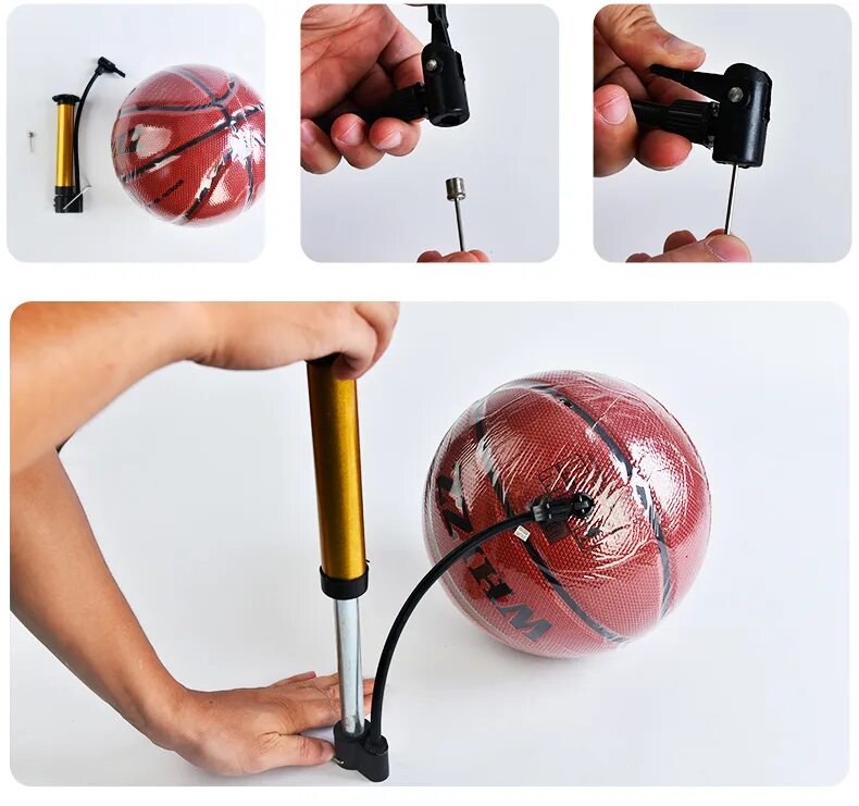 Чем накачивают шарики. Насос с иглой для накачивания мячей Mikasa. Приспособление для надувания мяча. Насос для баскетбольного мяча с иглой. Надувают мяч насосом.