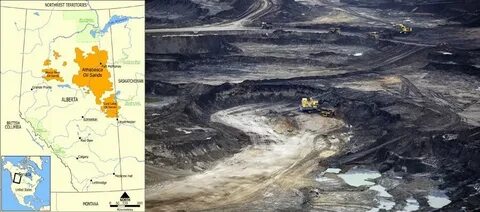 Рельеф нефти