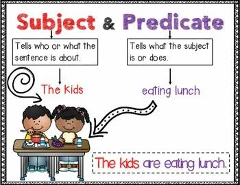 The first subject is