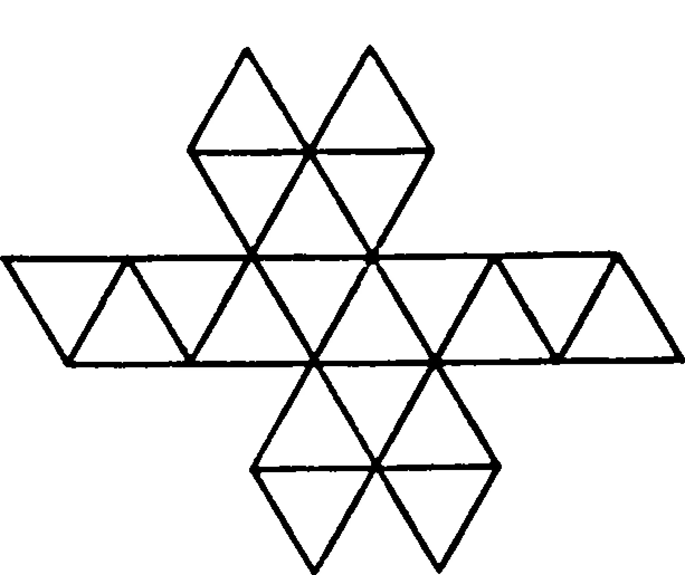 Развертка правильного икосаэдра. Икосаэдр схема. Развертка правильного икосаэдра. Икосаэдр развертка а4. Икосаэдр развертка для склеивания а4.