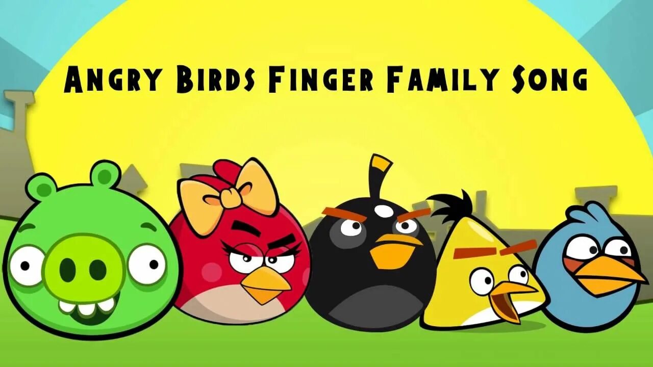Angry birds 2 игра птички. Семья пальчиков angry birds. Семья angry birds. Finger family энгри бердс 2015. Семья angry birds.