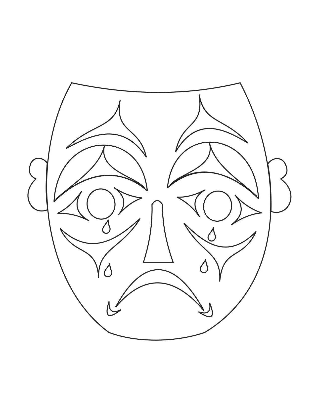 Как можно разукрасить маску для квадробики. Маска. Трафарет маски для лица. Трафареты театральных масок для лица. Театральная маска раскраска.